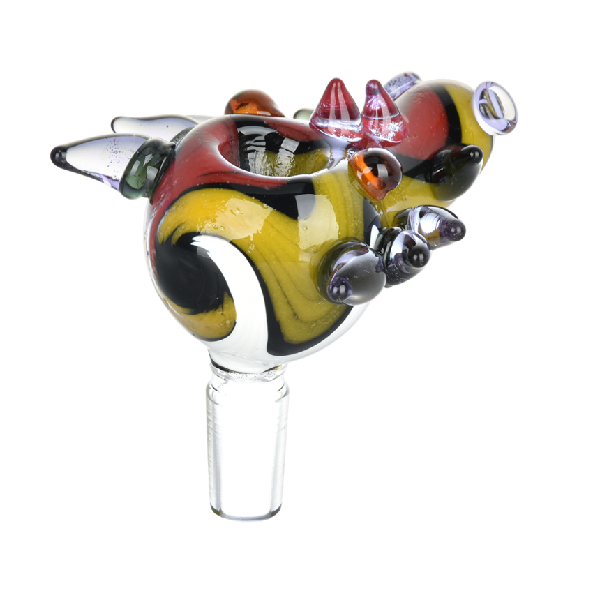 Earth & Ice Wig Wag Dragon Head Herb Slide | 14mm M