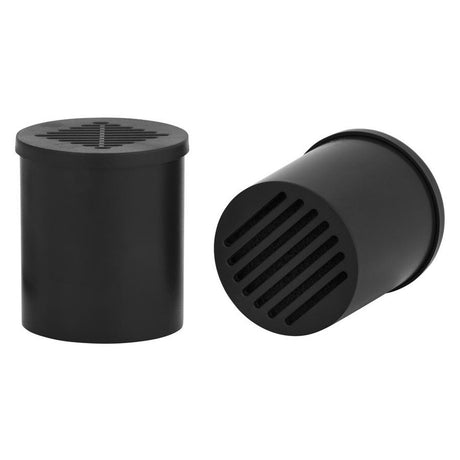 Eco Four Twenty Air Filter Replacement Filters set of 2, black, front and angle view