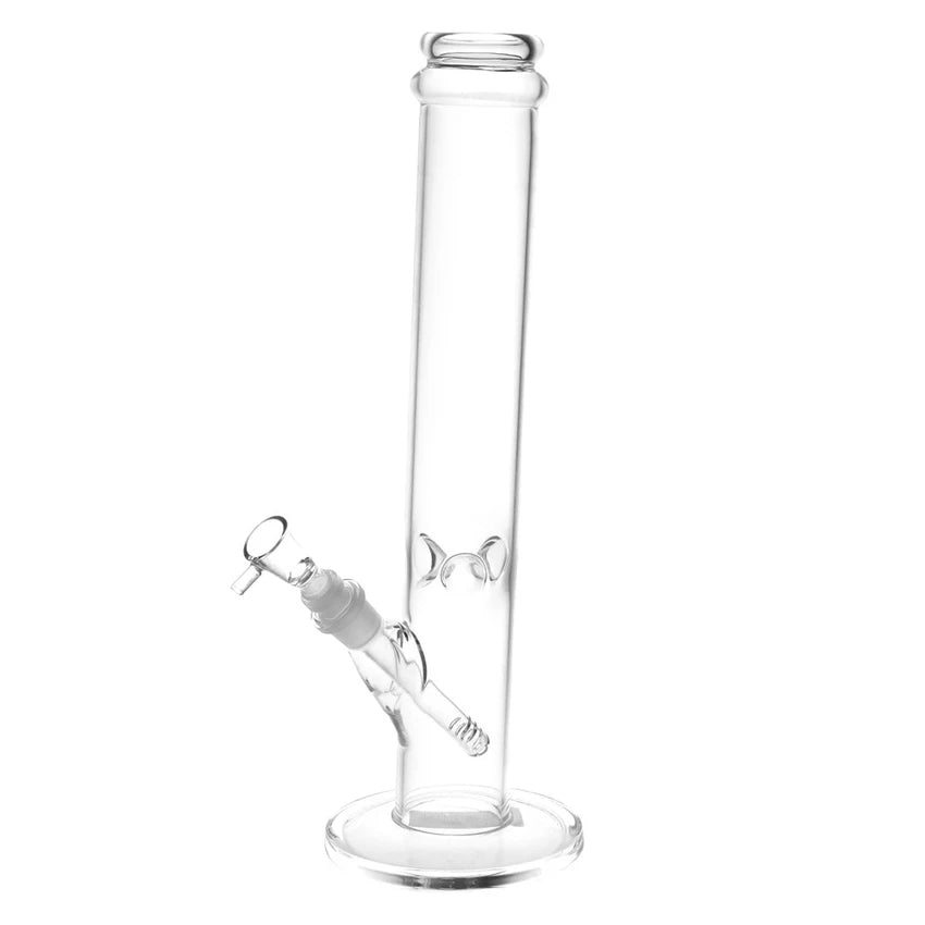 Effortless Straight Tube Glass Water Pipe