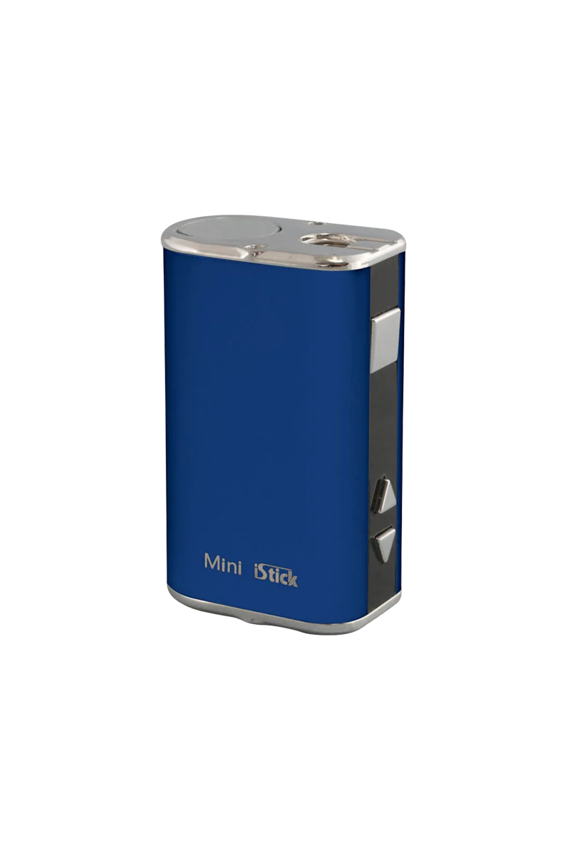 Eleaf iStick Mini 10W Digital Mod Battery in Blue, Front View, Compact Design for Easy Travel