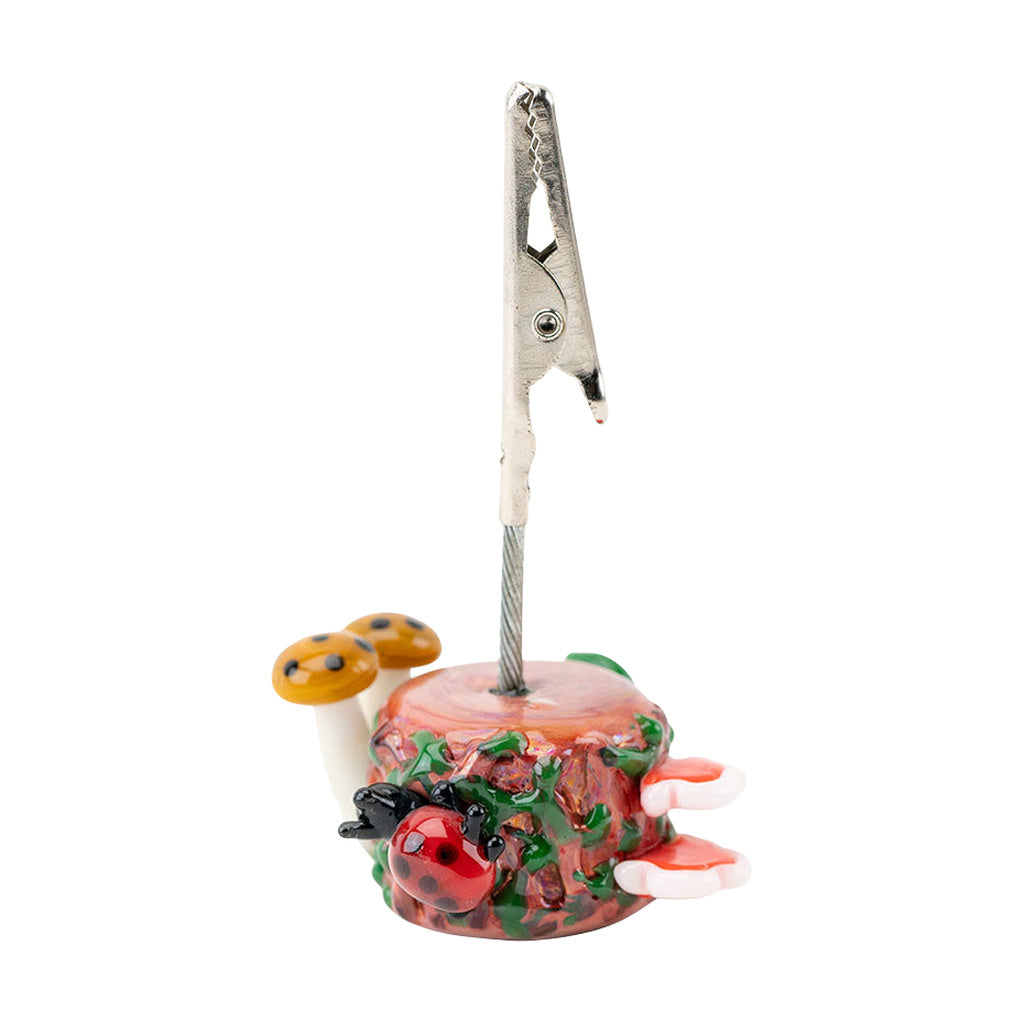 Empire Glassworks Borosilicate Alligator Clip with Bug's Life Design, 3" Size