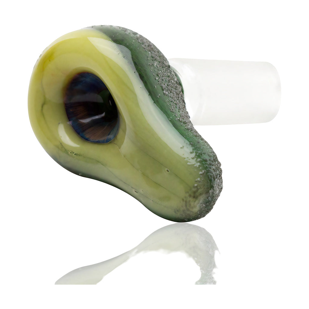 Empire Glassworks Avocadope Bowl Slide - Novelty 14mm Bong Accessory