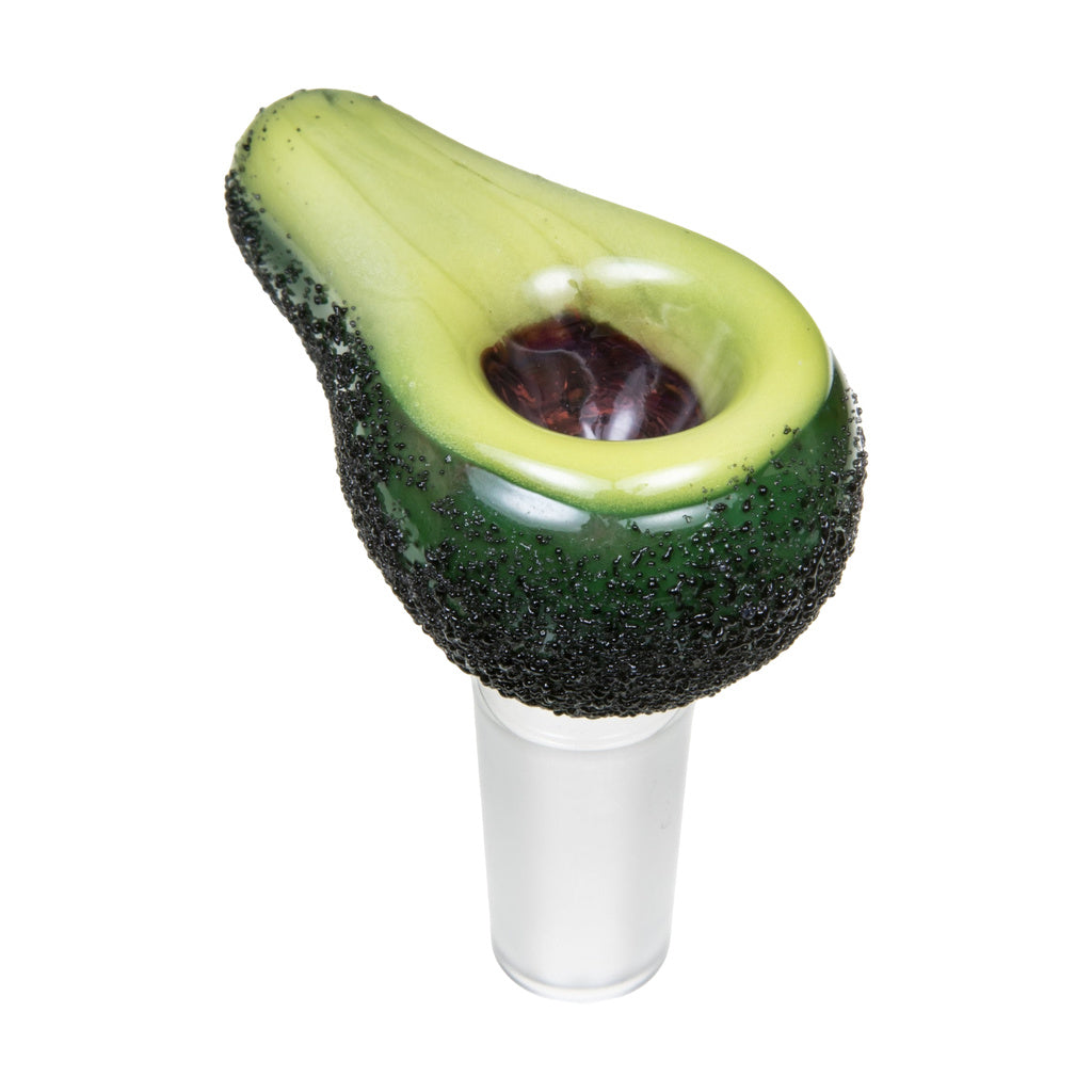 Empire Glassworks Avocadope Bowl Slide, 14mm, Borosilicate Glass, Front View