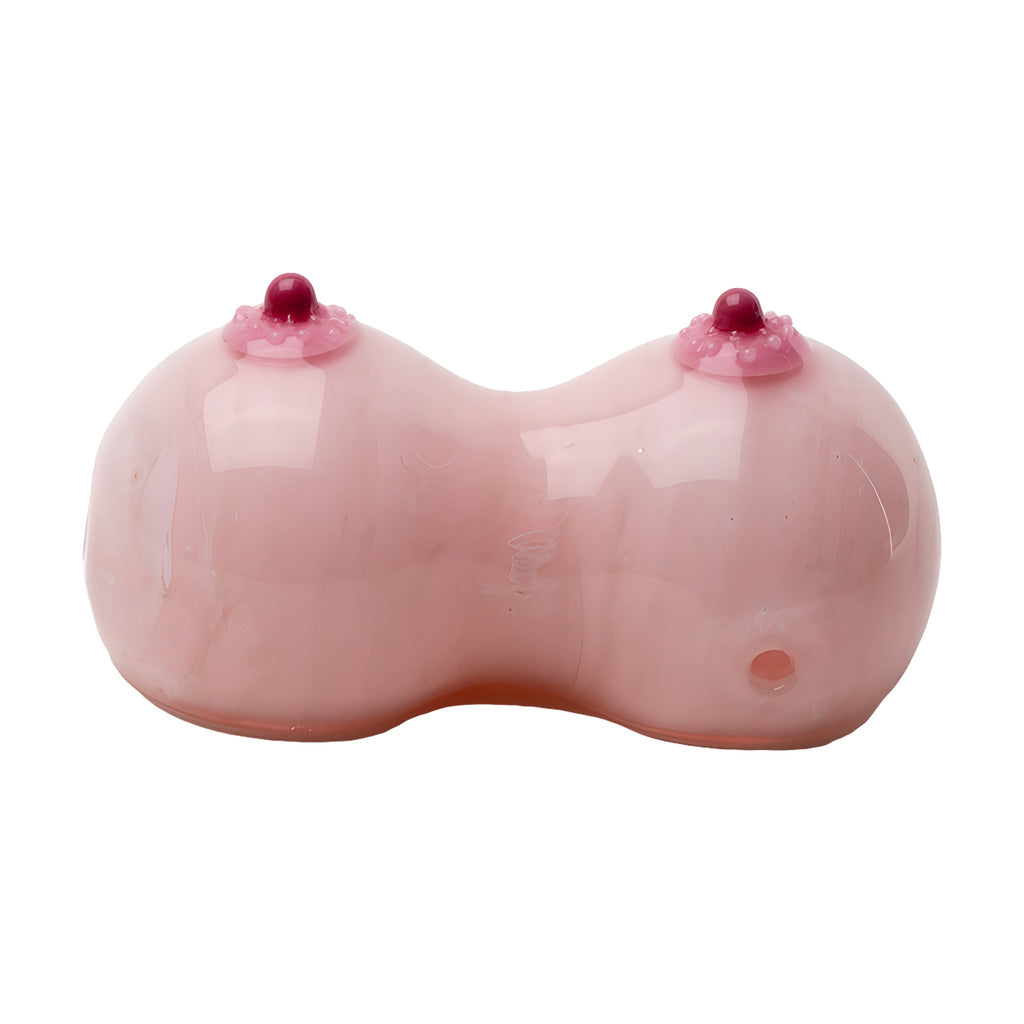 Empire Glassworks Boobies Hand Pipe, Borosilicate Glass, Novelty USA Made