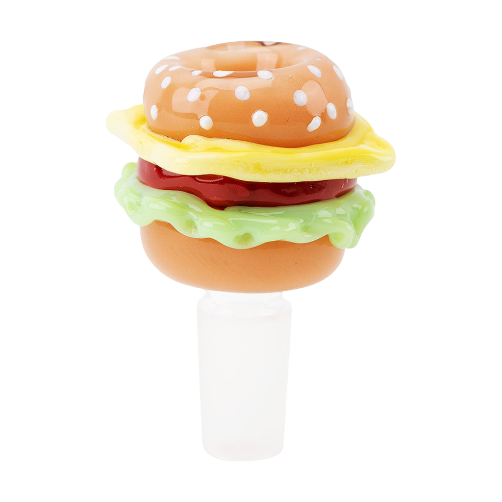 Empire Glassworks 14mm Burger Bowl Slide, Borosilicate Glass, Front View