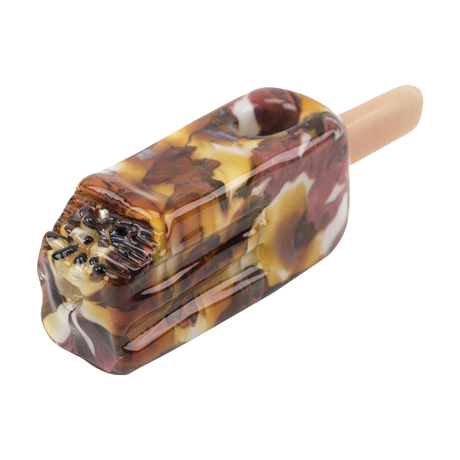 Empire Glassworks Dry Pipe resembling a Boba Ice Cream Bar with heavy wall thickness.