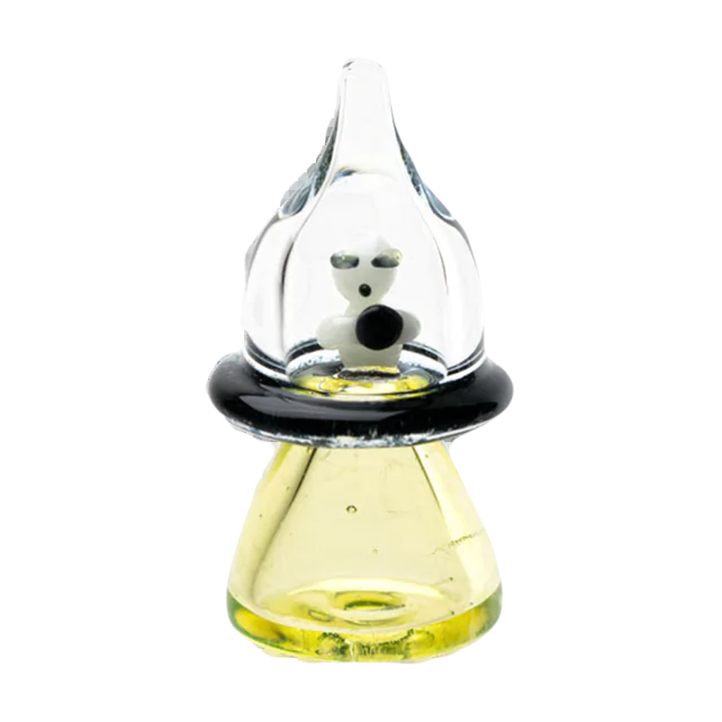 Empire Glassworks Glow in Dark Martian Carb Cap for Dab Rigs, 30mm Borosilicate