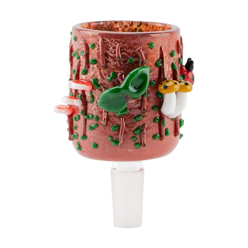 Empire Glassworks Hootie Owl Water Pipe Attachment, 14mm, Front View