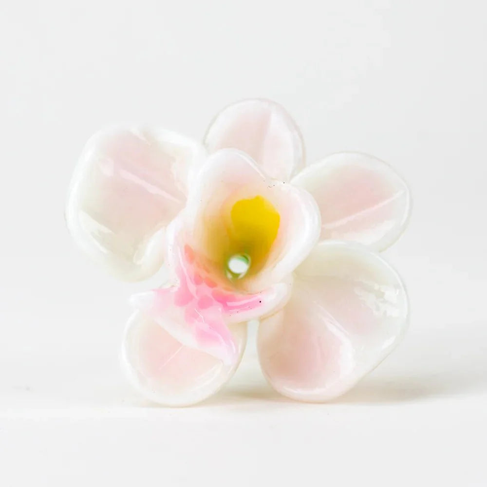 Empire Glassworks Orchid Flower Bowl Piece - Empire Smokes