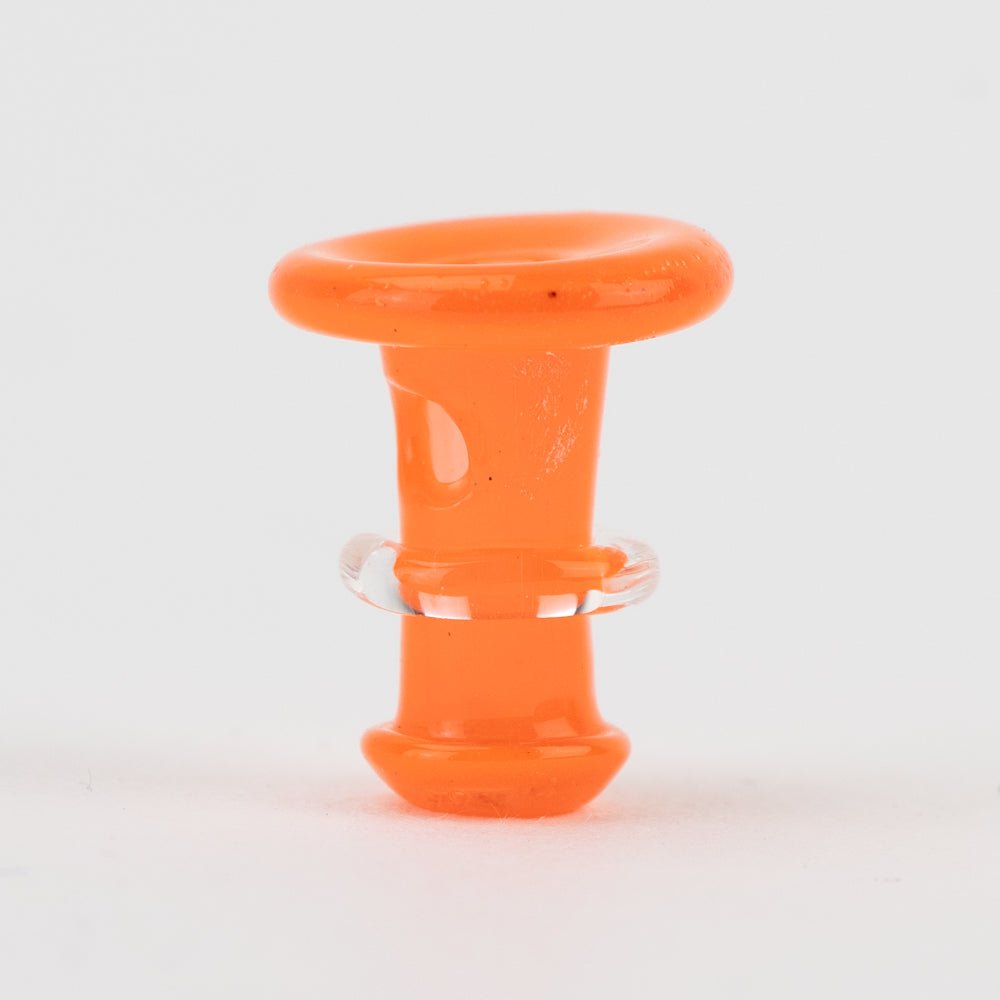 Empire Glassworks PuffCo 'New Peak' & Proxy Glass Joystick Cap - Orange
