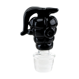 Empire Glassworks Grenade Carb Cap for Puffco Peak Pro, Borosilicate Glass, Front View