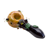 Empire Glassworks Beehive Spoon Pipe - 4" Borosilicate with Honeybee Details