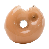 Empire Glassworks Sprinkle Donut Hand Pipe, 3" Borosilicate Glass, Front View on White Background