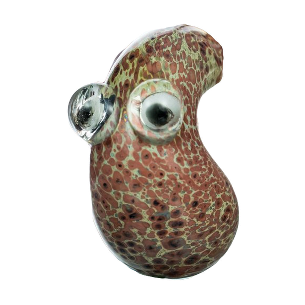 Empire Glassworks - Under The Sea Bong with intricate sea-life design, front view on white background