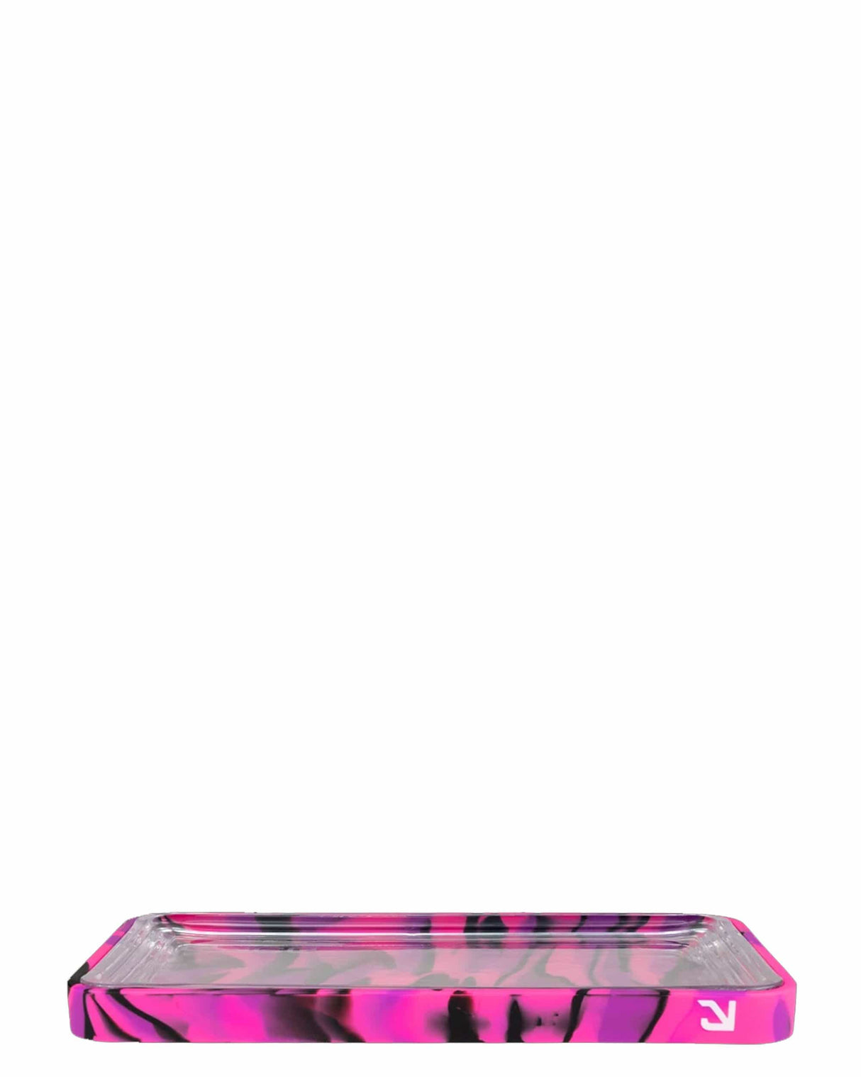 Eyce 2 in 1 Silicone Rolling Tray in Purple, Durable and Easy to Clean, Front View