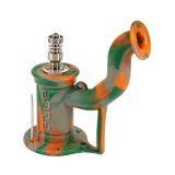 Eyce Rig II Portable Silicone Dab Rig in Rifle Camo Design with Titanium Nail - 90 Degree Joint