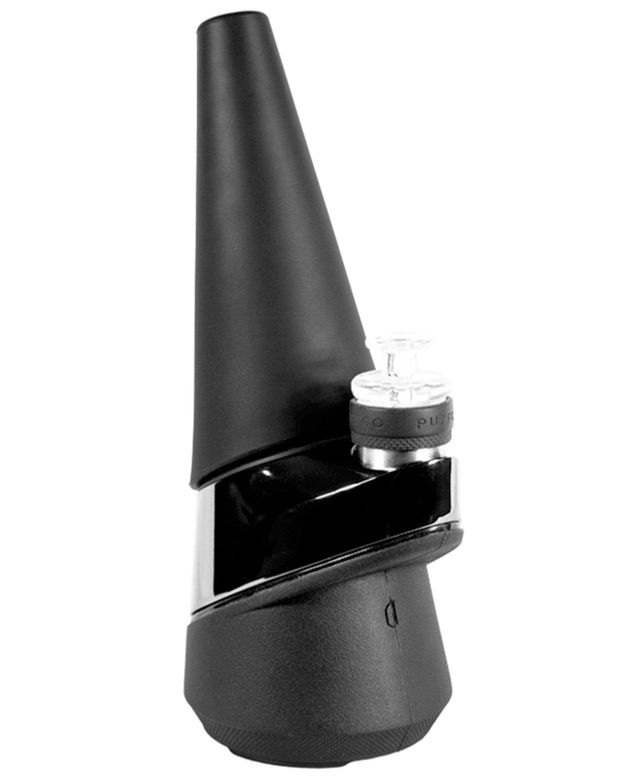 EYCE Silicone Black Attachment for Puffco Peak, Durable Side View | DankGeek
