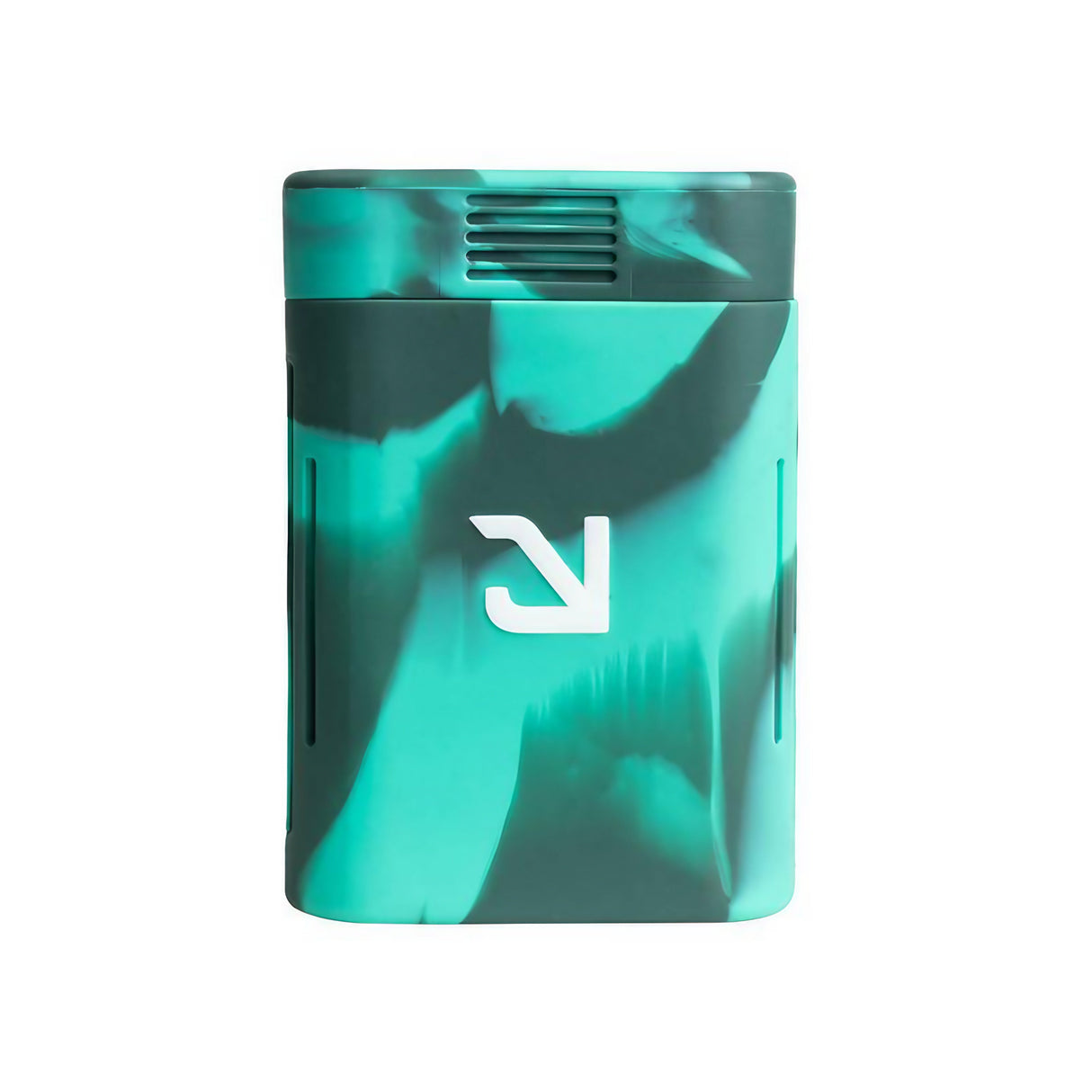 Eyce Solo Silicone Hand Pipe in Teal - Durable, Portable Design with Steel Bowl