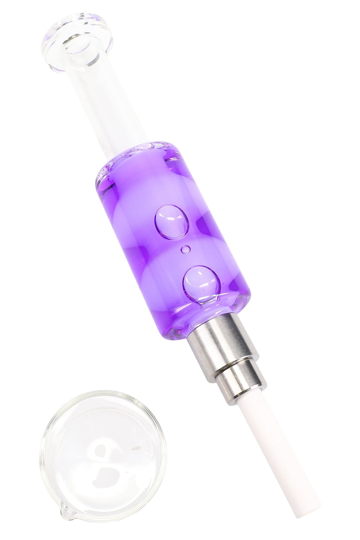 Fluid-Filled Glass Dab Straw Kit “Color Splash”