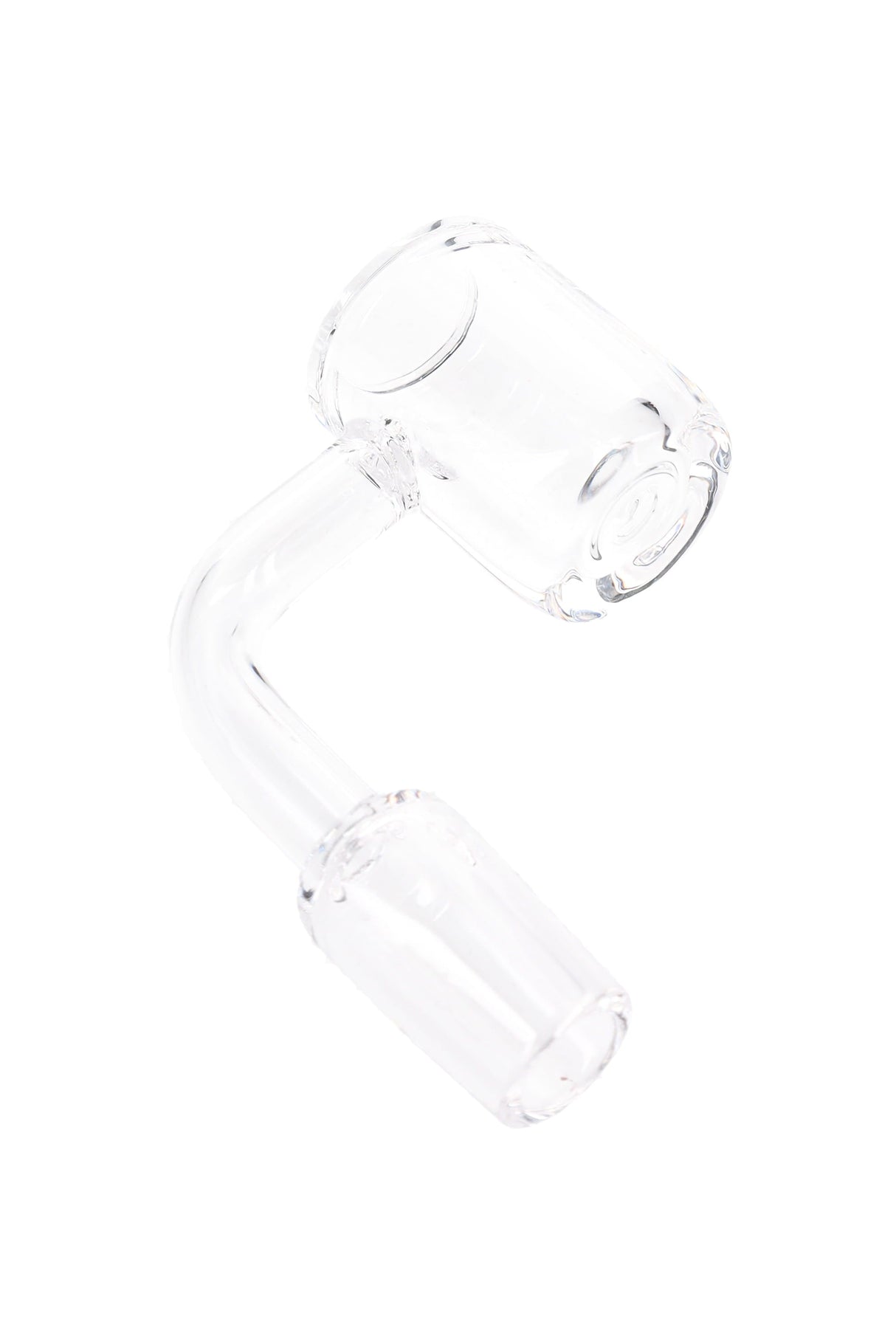 Quartz 14.5 mm Male 90° Banger – 4 mm Thick