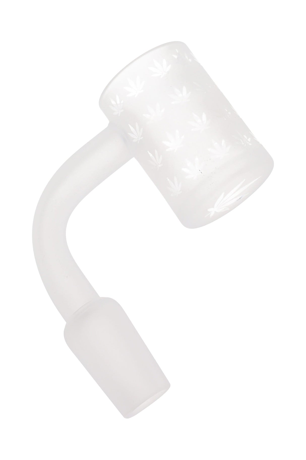 Quartz 14.5 mm Male 90° Frosted Flat-Top Banger – Etched Designs