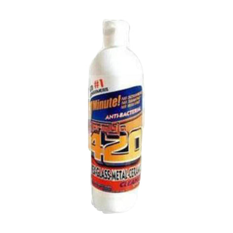 Formula 420 Cleaner 12oz bottle for cleaning glass, ceramic, and metal smoking accessories