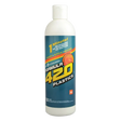 Formula 420 Plastics Cleaner 12oz bottle for easy bong maintenance, front view on white background