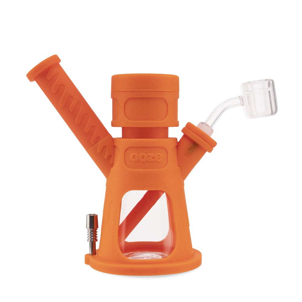 Ooze Hyborg Silicone Glass 4-in-1 Hybrid Water Pipe and Nectar Collector