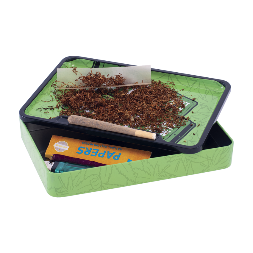 Fujima Rolling Tray Stash Box | Trendy Assortment | 8"x5.75" | 6ct Display
