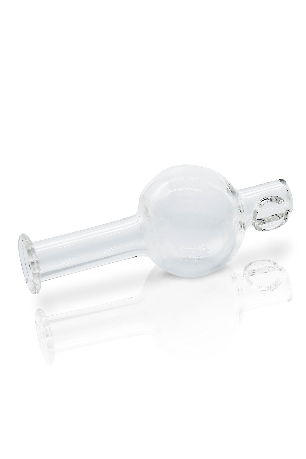 Glasshouse Full Quartz Banger Flat Top Kit - 90 Degree Male Joint Side View