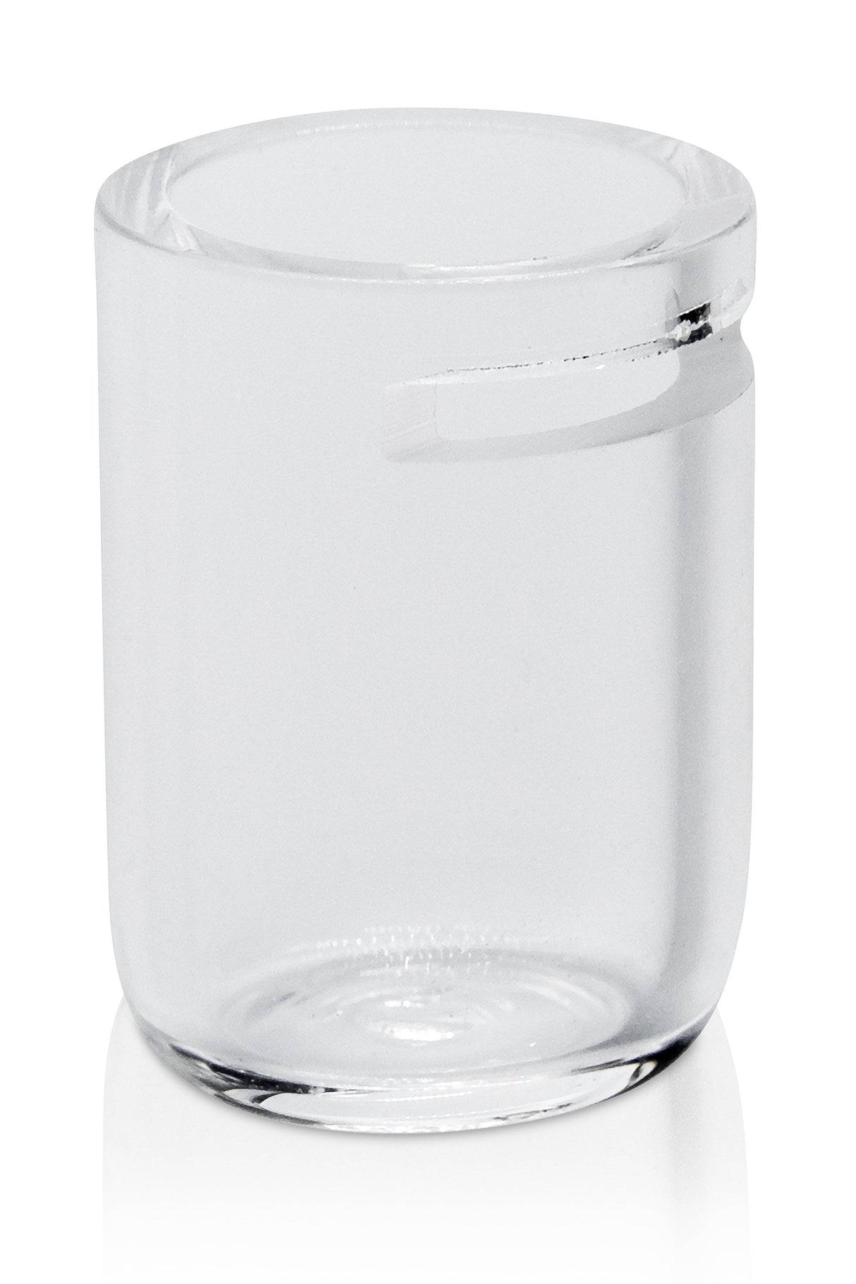 Glasshouse Full Quartz Banger Flat Top Kit 90 Degree Male Joint Side View