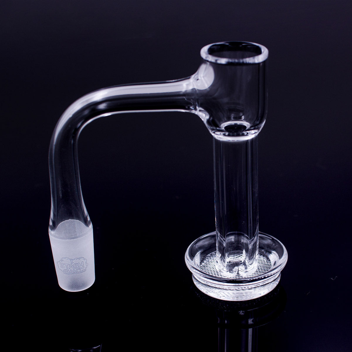The Stash Shack Full Weld XL Terp Slurper Quartz Banger for Concentrates - Side View