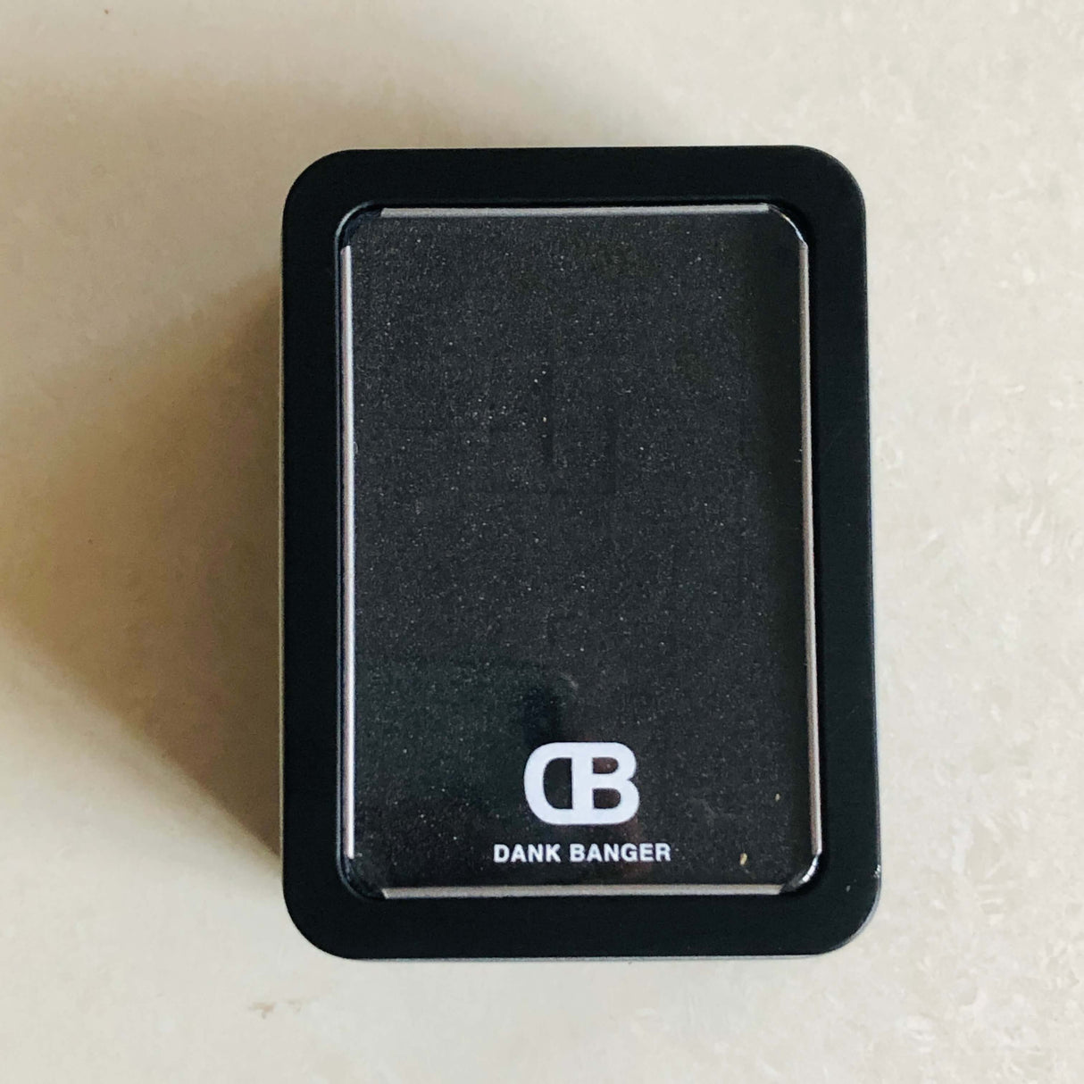 Dank Banger Quartz Hybrid Banger Top View for Dab Rigs with 10mm/14.5mm Joint Options