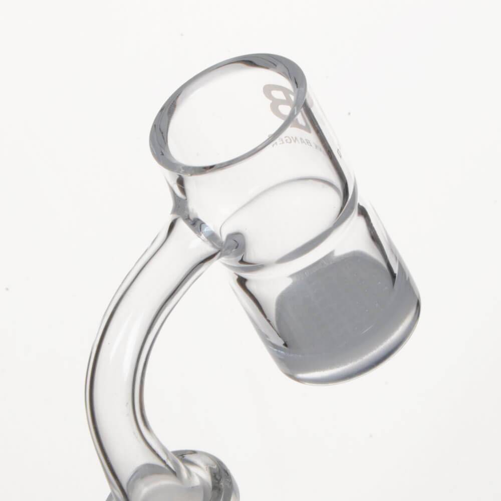 DANK BANGER Hybrid Waffle Banger Combo Set with Splash Guard & Terp Pearls - Angled View