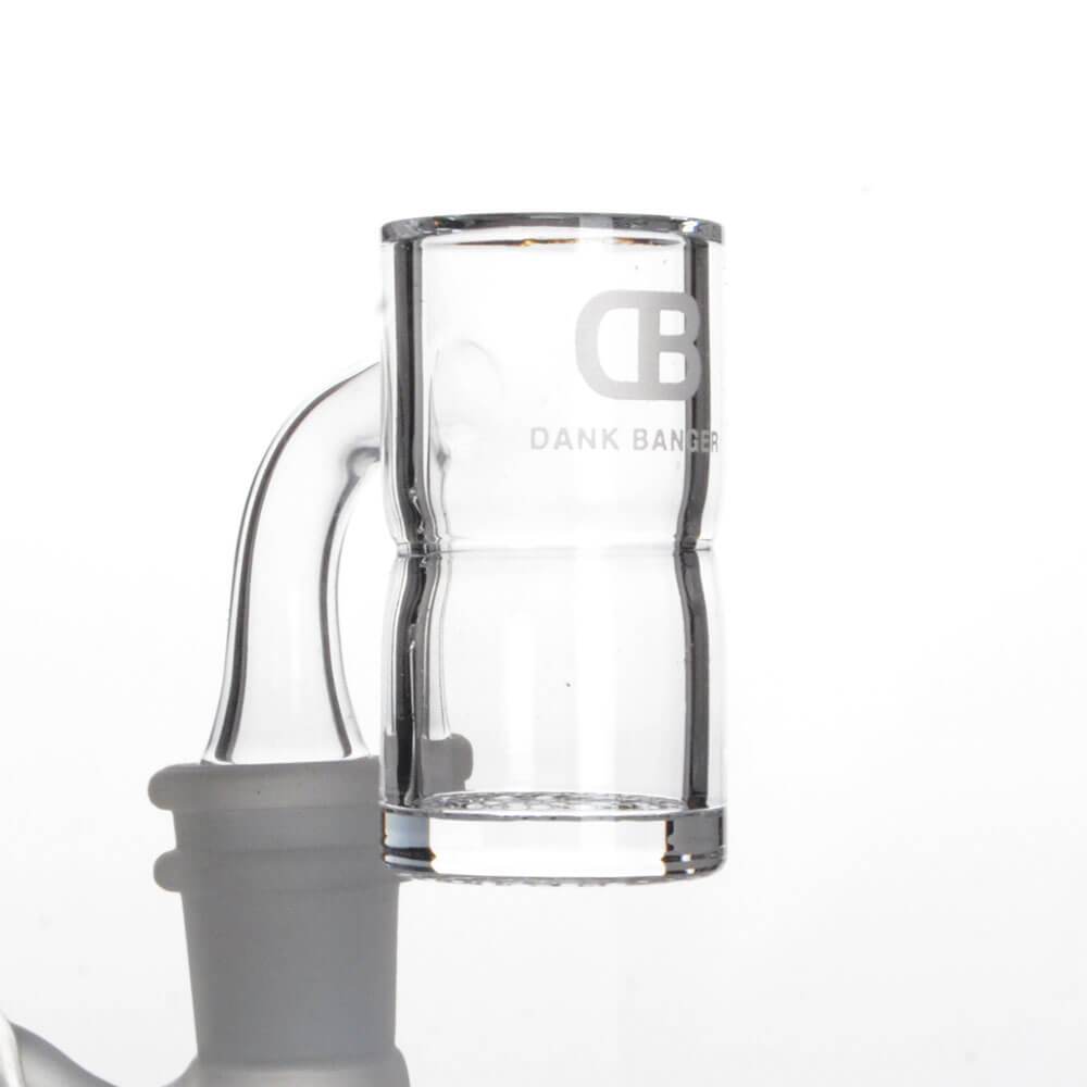 DANK BANGER Waffle Banger Combo Set with Splash Guard & Terp Pearls, Side View