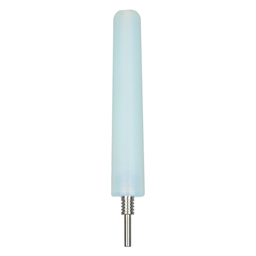 Gemstx Gemstone Dab Straw with 5" Length and 10mm Titanium Tip - Front View on White Background