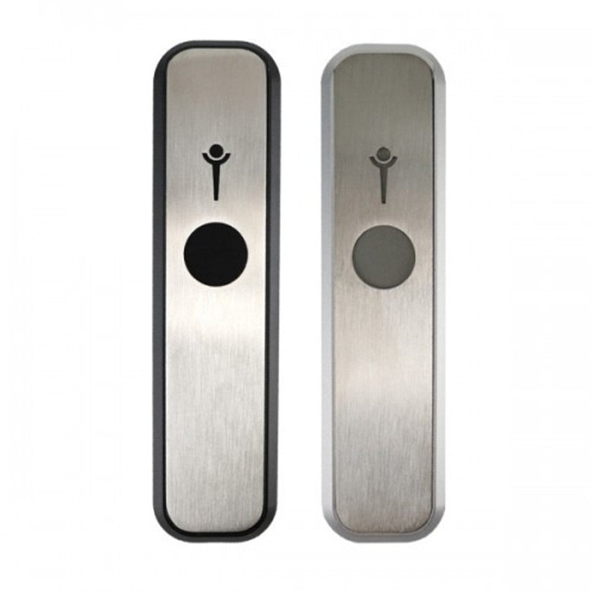 Genius Pipe - Sleek Steel Hand Pipe, Portable Design, Front and Angle View