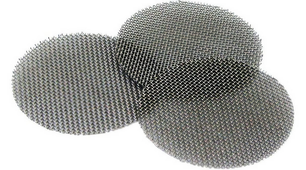 Genius TruTaste 3-Pack Metal Replacement Screens for Genius Pipe, Top View