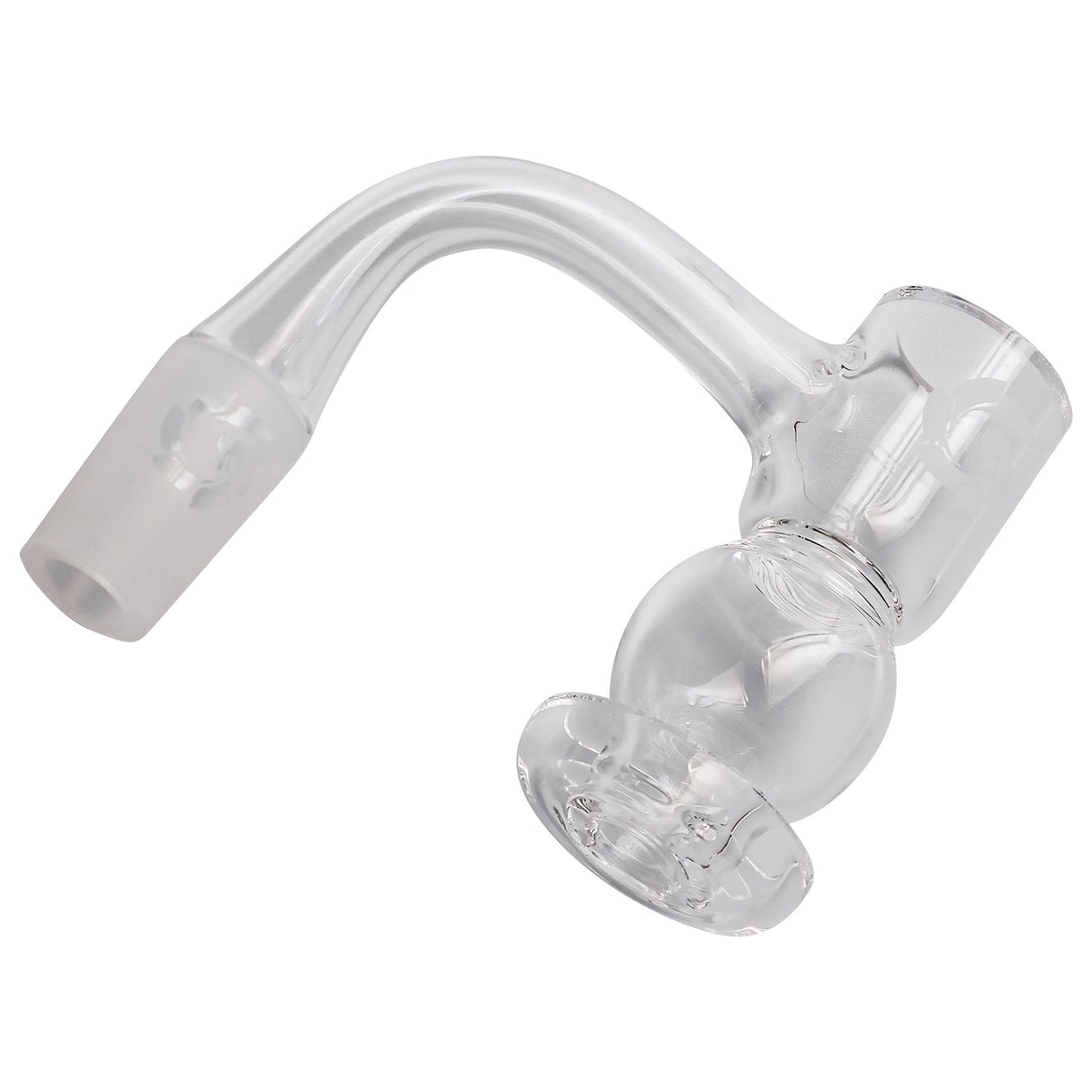 Glasshouse Egg Terp Banger Kit with Beveled Top and Circular Egg Pearl, 90 Degree Male Joint