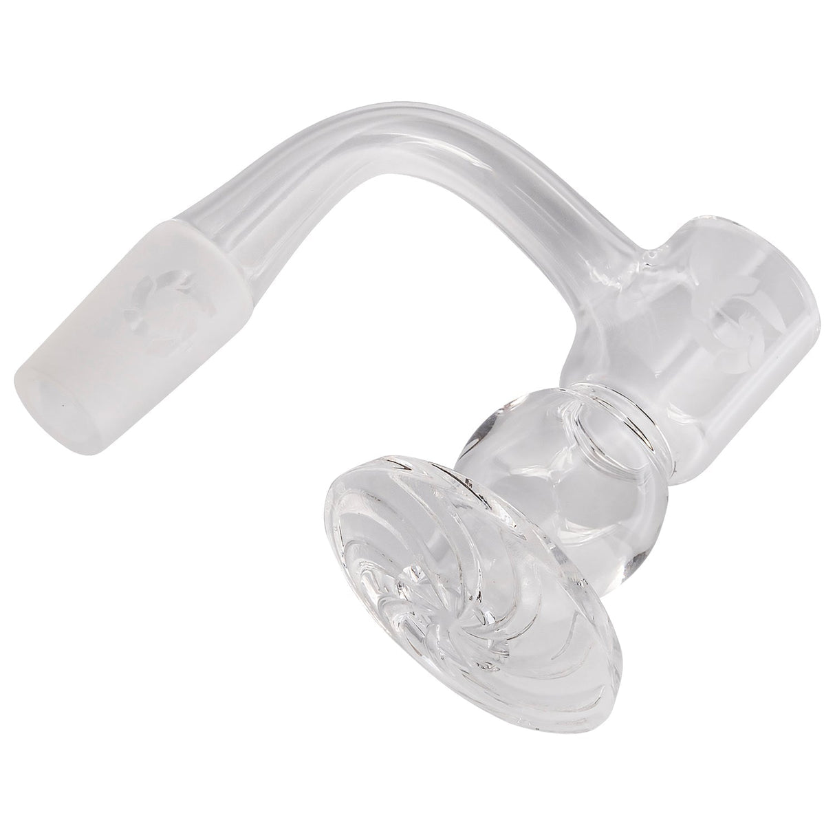 Glasshouse Egg Turbo Cyclone Quartz Banger Kit angled view on white background