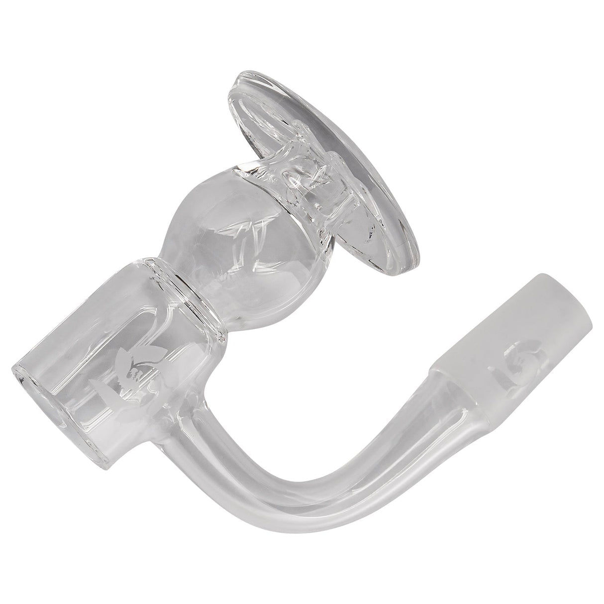 Glasshouse Egg Turbo Cyclone Quartz Banger Kit, 14mm Male Joint, Clear View