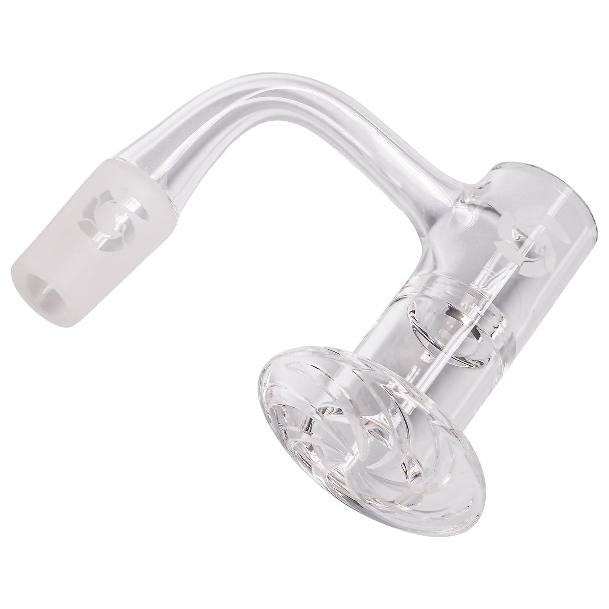 Glasshouse Hurricane 2.0 Quartz Banger Kit angled view on white background