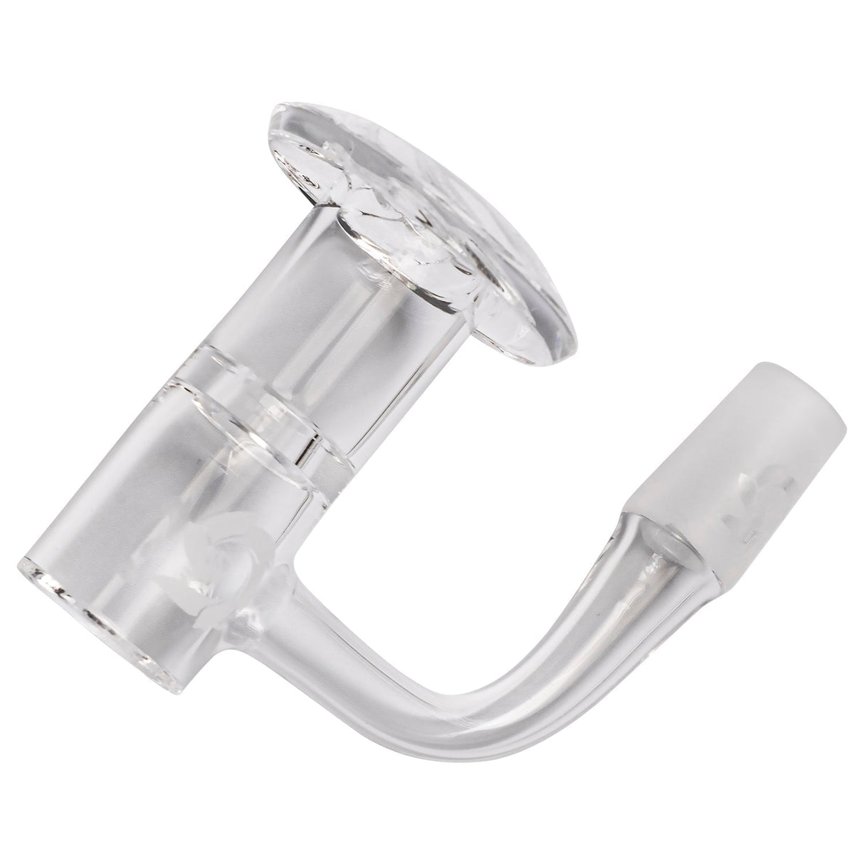 Glasshouse Hurricane 2.0 Quartz Banger Kit for Dab Rigs, 14mm Male Joint, Angled Side View