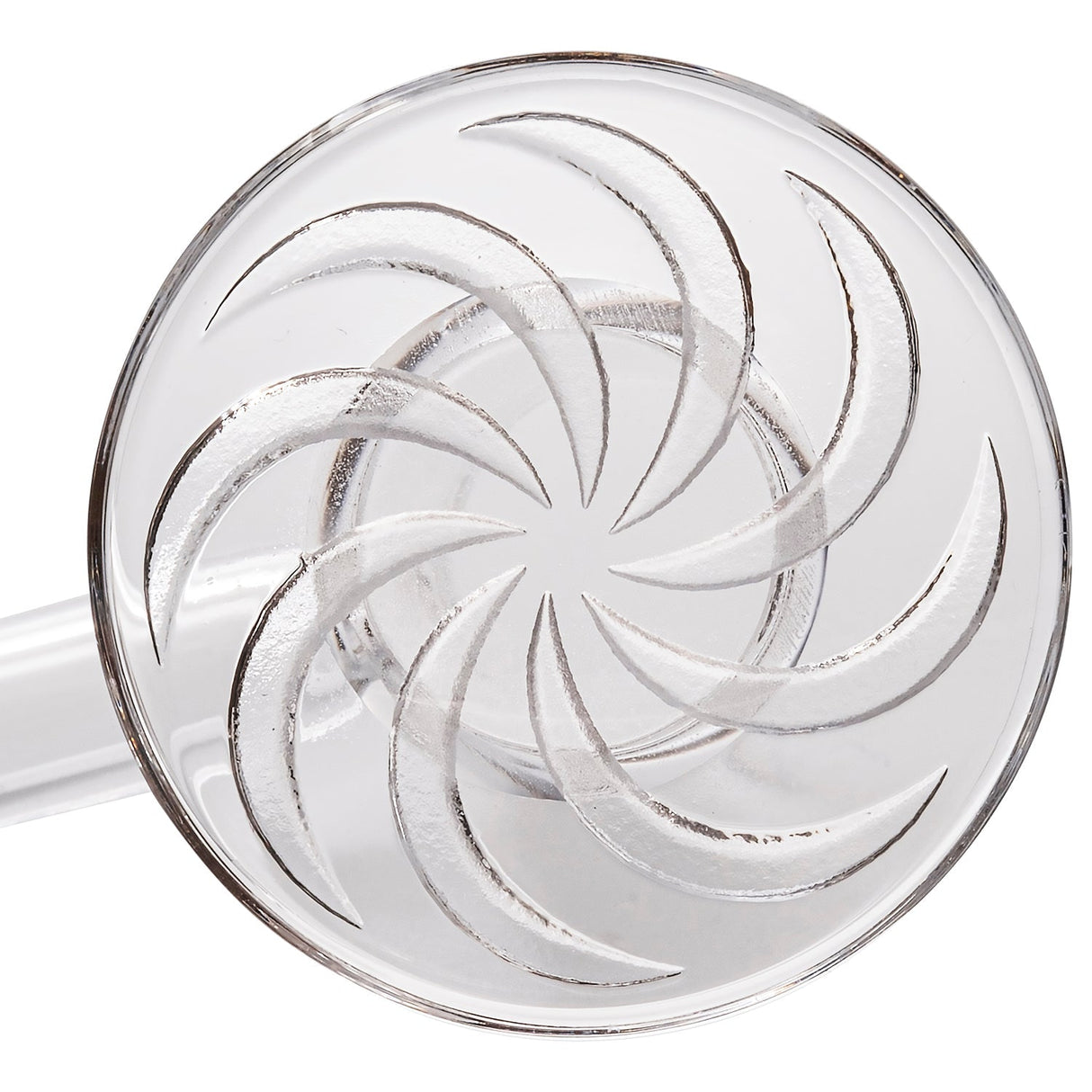 Glasshouse Hurricane Cyclone Quartz Banger Kit Top View with Intricate Design