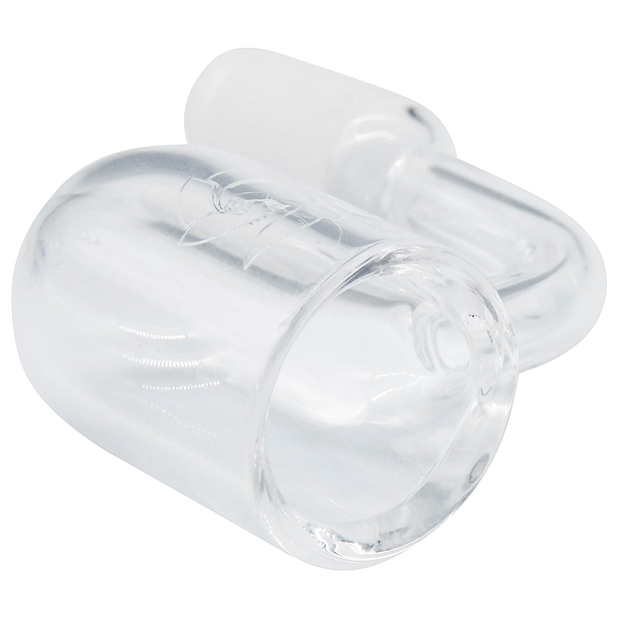 Glasshouse Ice Set Full Quartz Banger Kit, 14mm Male Joint, 3mm Thickness, Isolated View