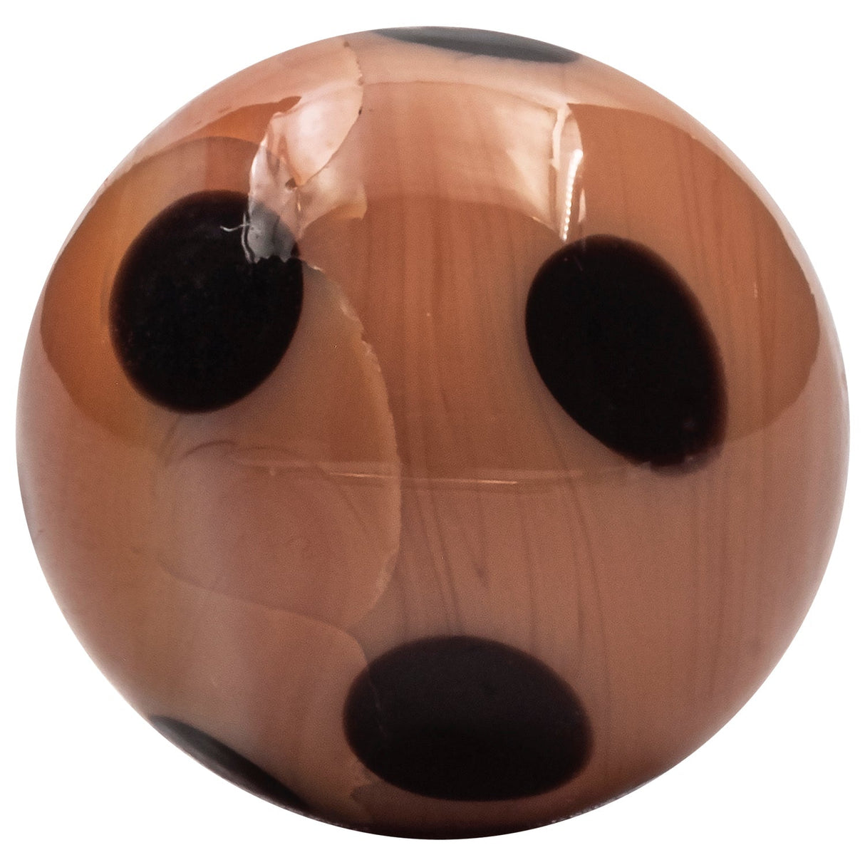 Glasshouse Mushroom Terp Kit Carb Cap in Borosilicate Glass, Top View on White Background