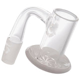 Glasshouse Opaque Base Hurricane Banger with High Air Flow for 14mm Male Joint - Angled View
