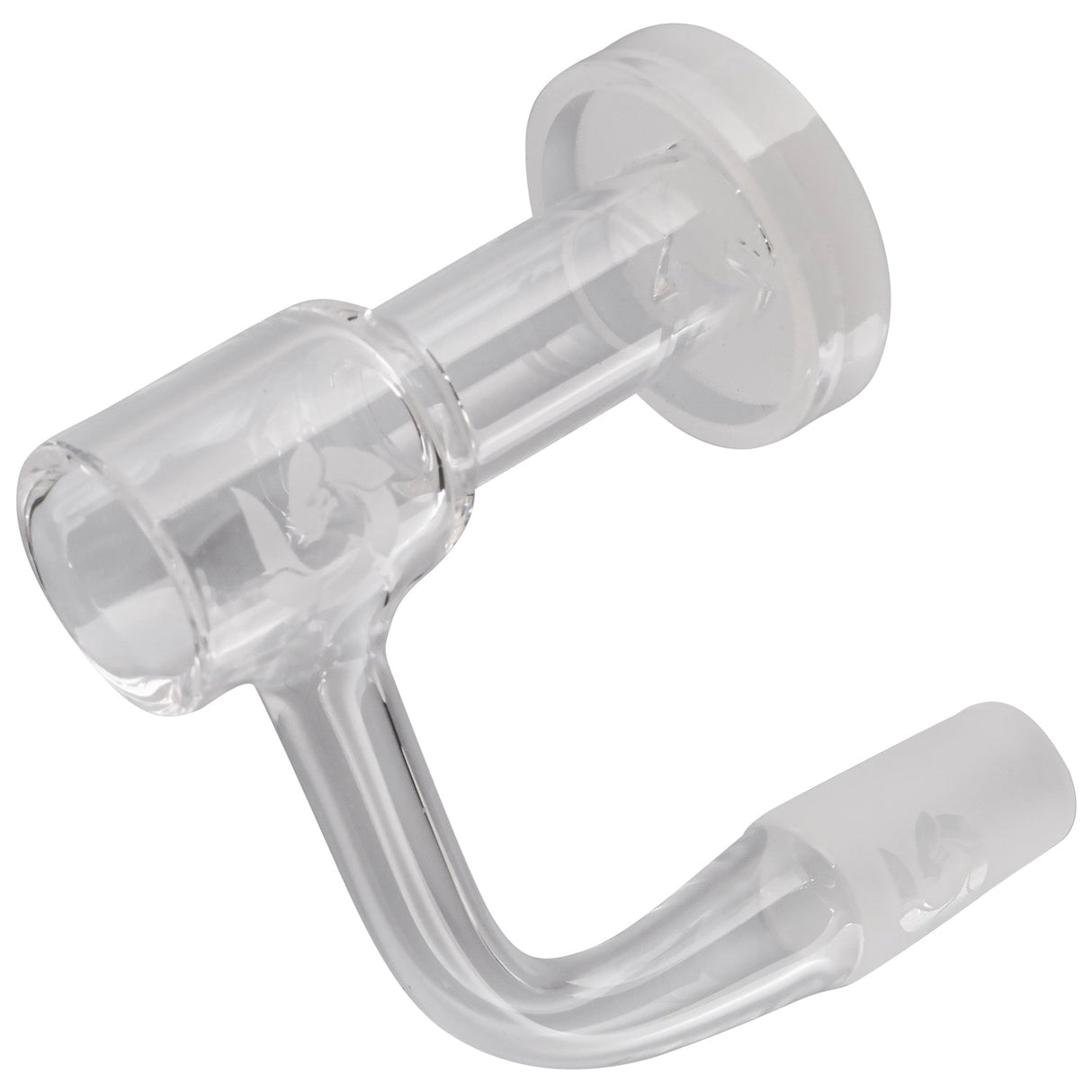 Glasshouse Opaque Base Terp Vacuum Quartz Banger with Cyclone Percolator, 14mm Male