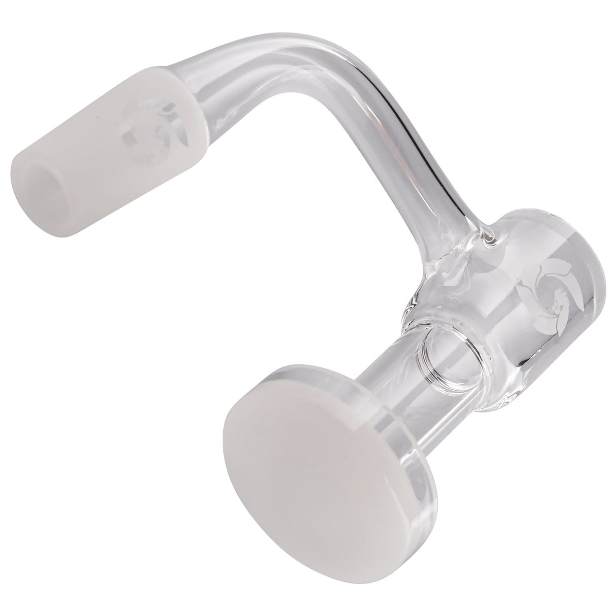 Glasshouse Opaque Base Terp Vacuum Quartz Banger with Cyclone Percolator, Male Joint, 14mm