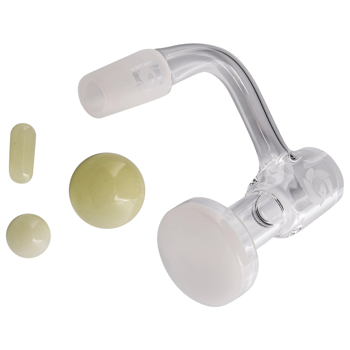 Glasshouse Opaque Base Terp Vacuum with Cyclone Percolator and Quartz Material